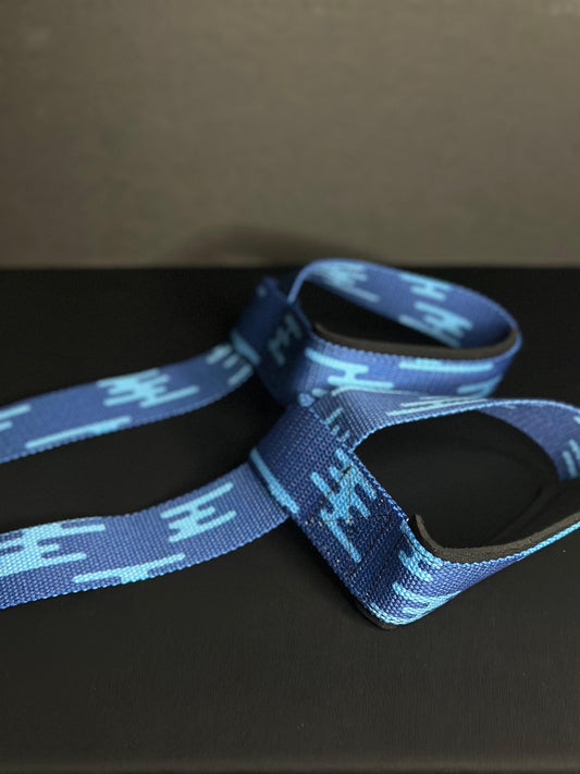 Mighty Blue Lightning Straps