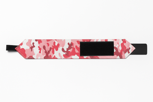 Pink Camo Wrist Wraps