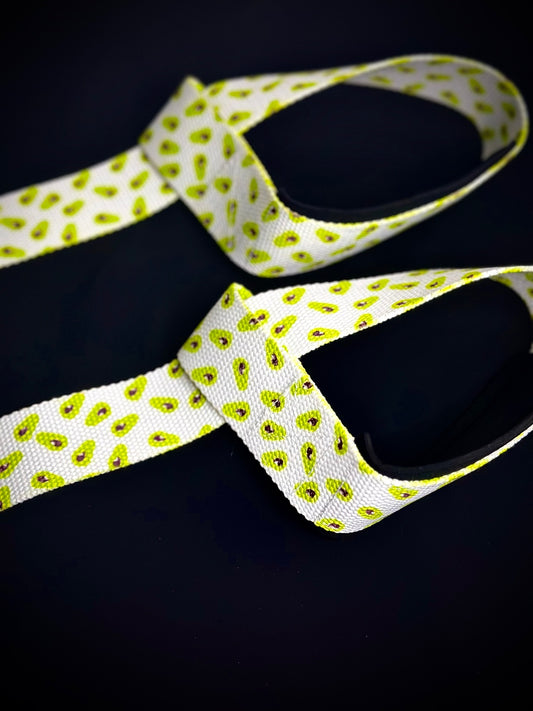 Avocado Powerlifting Straps