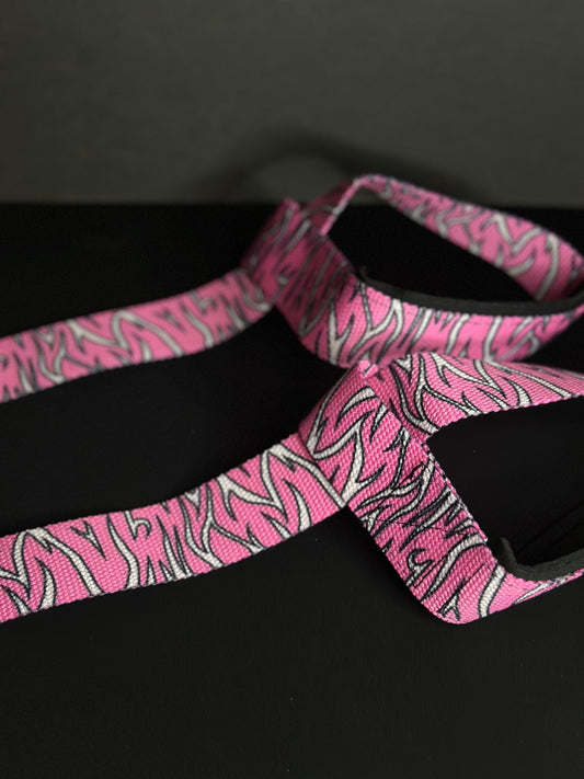 Pink Flame Lifting Straps