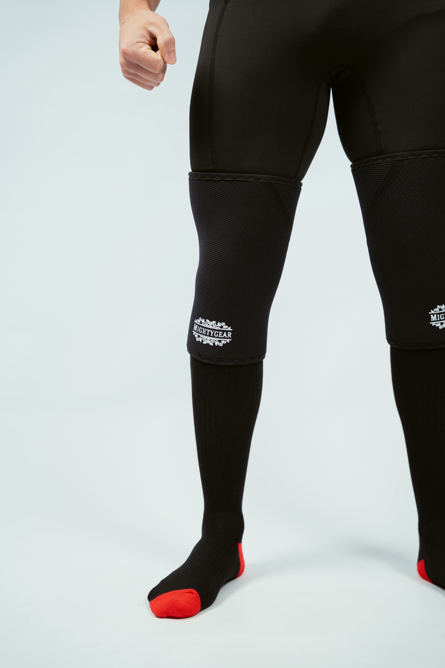 Mighty Gear Powerlifting Knee Sleeves