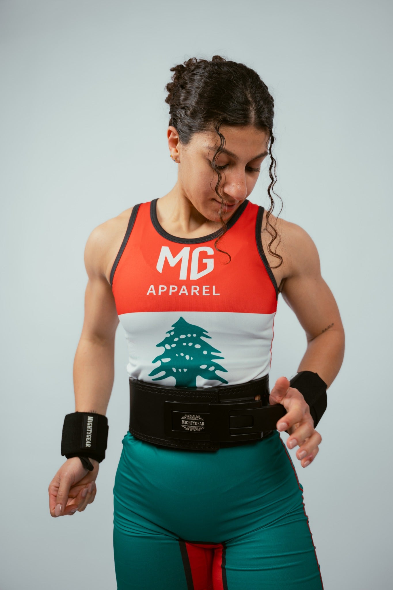 Mighty Gear Apex Singlet – Lebanon Edition