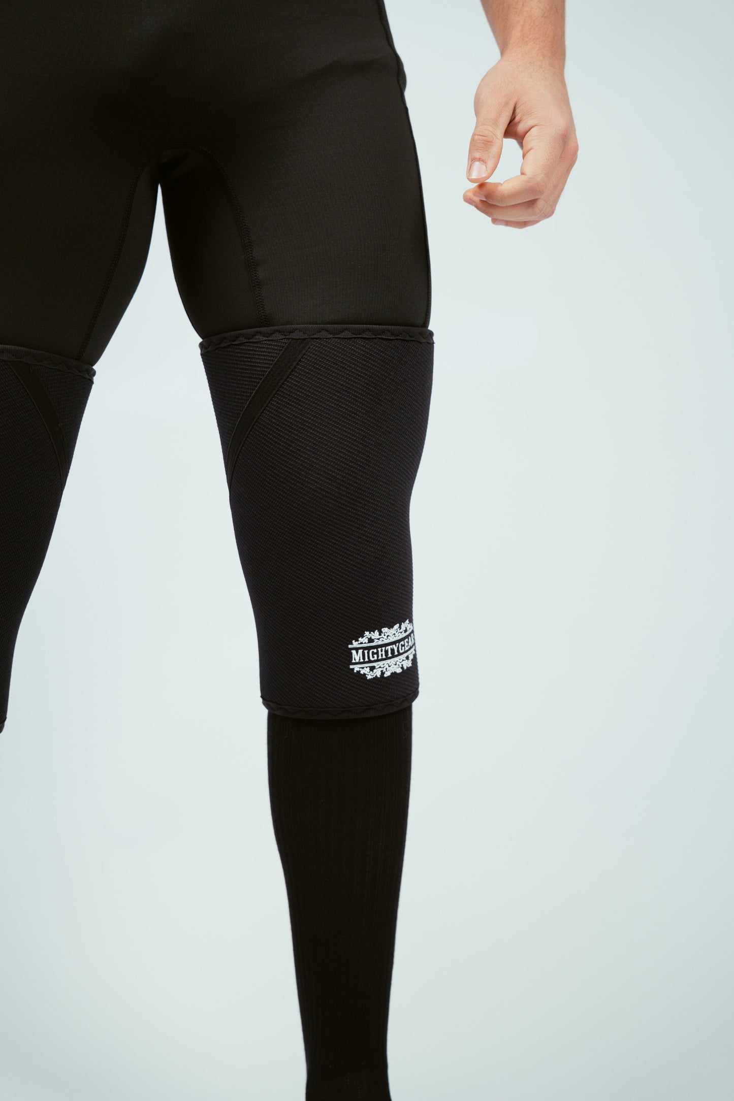 Mighty Gear Powerlifting Knee Sleeves