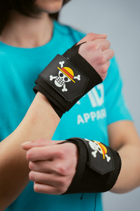 Strawhat Pirate Wrist Wraps