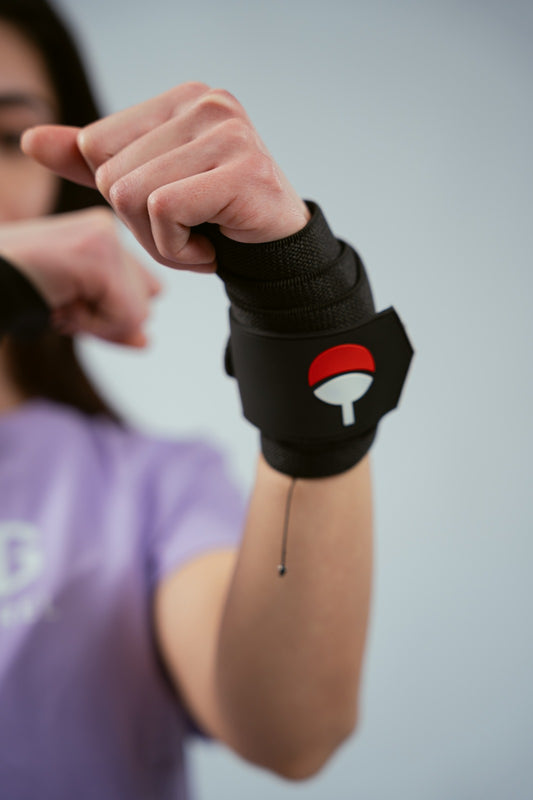 Uchiha Flame Wrist Wraps